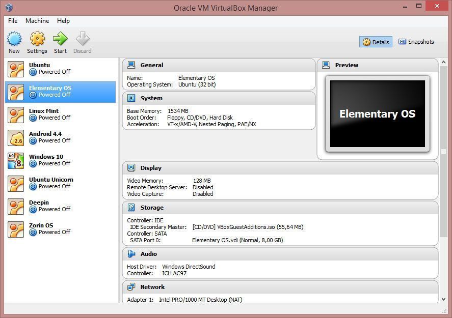 virtualbox snapshot 1 How to create snapshots on VirtualBox