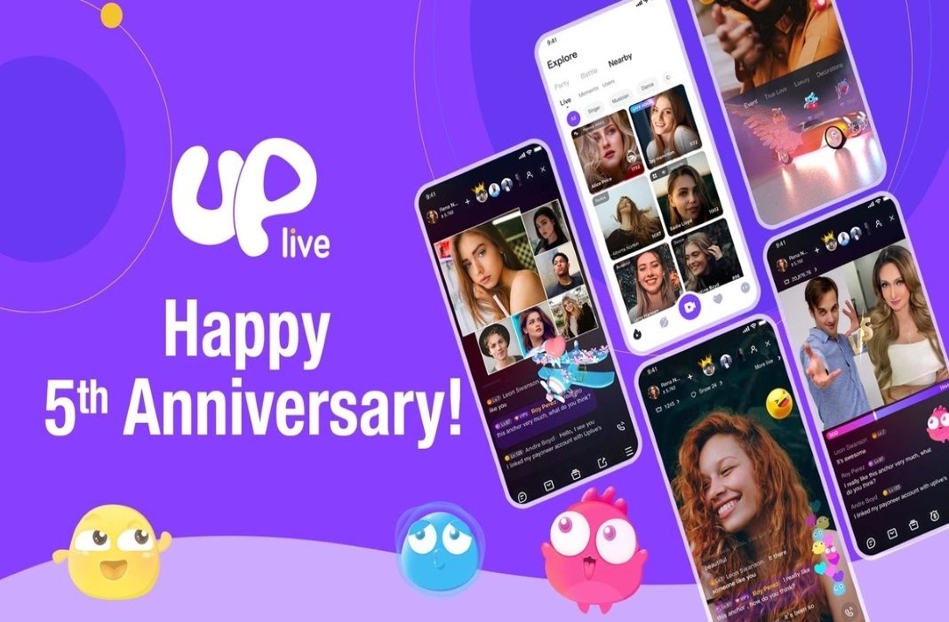 Uplive 5th Anniversary promo image