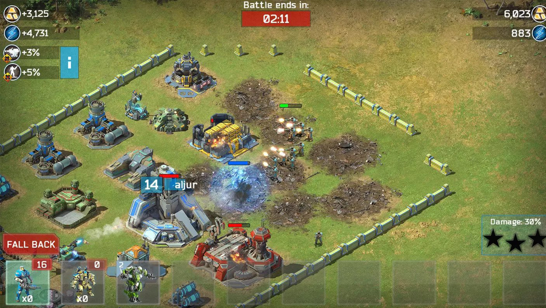 Screenshot of Battle for the Galaxy