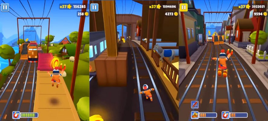 Subway Surfers screenshots.