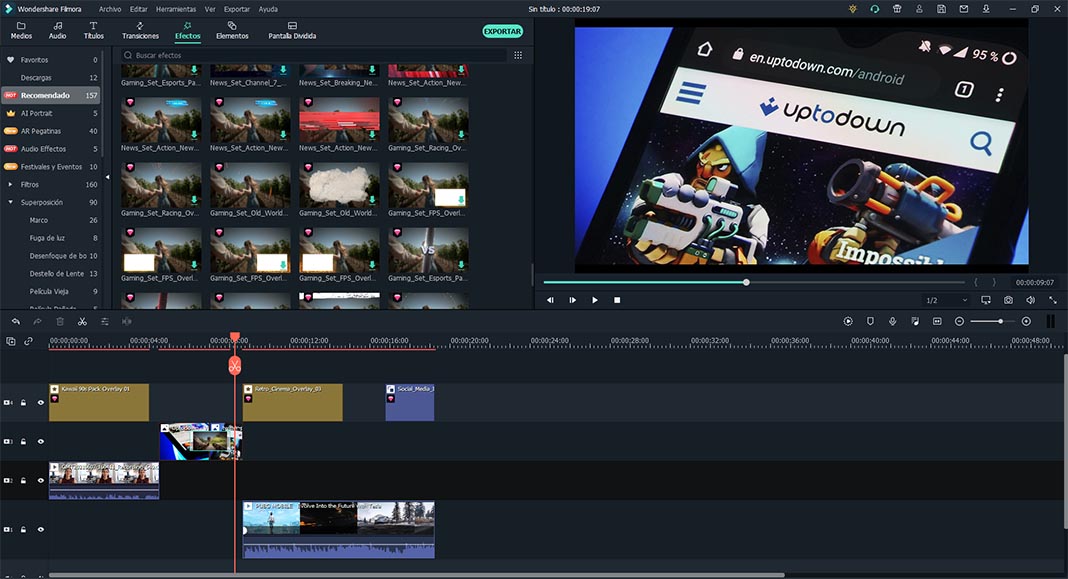 filmora interface 1 Wondershare Filmora X: A complete video editing suite that anyone can use