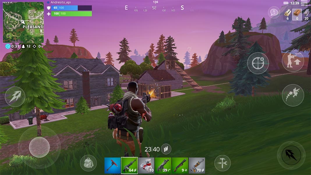 Screenshot Fortnite para Android