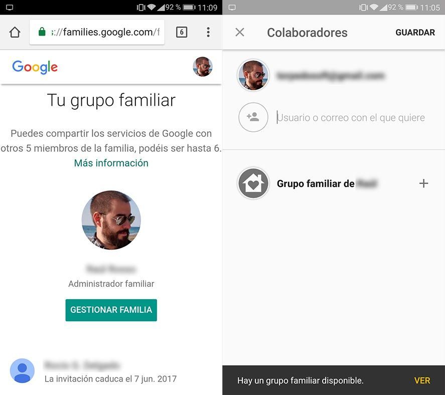 grupo familiar google 1 How to set up a new Google family account