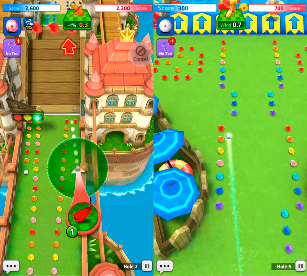 Mini Golf King screenshots