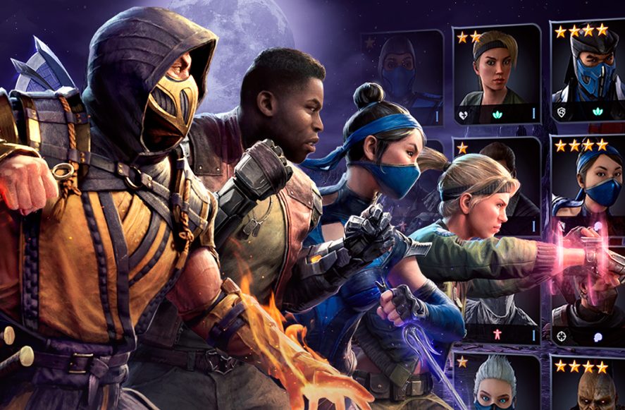 Personajes de Mortal Kombat Onslaught.